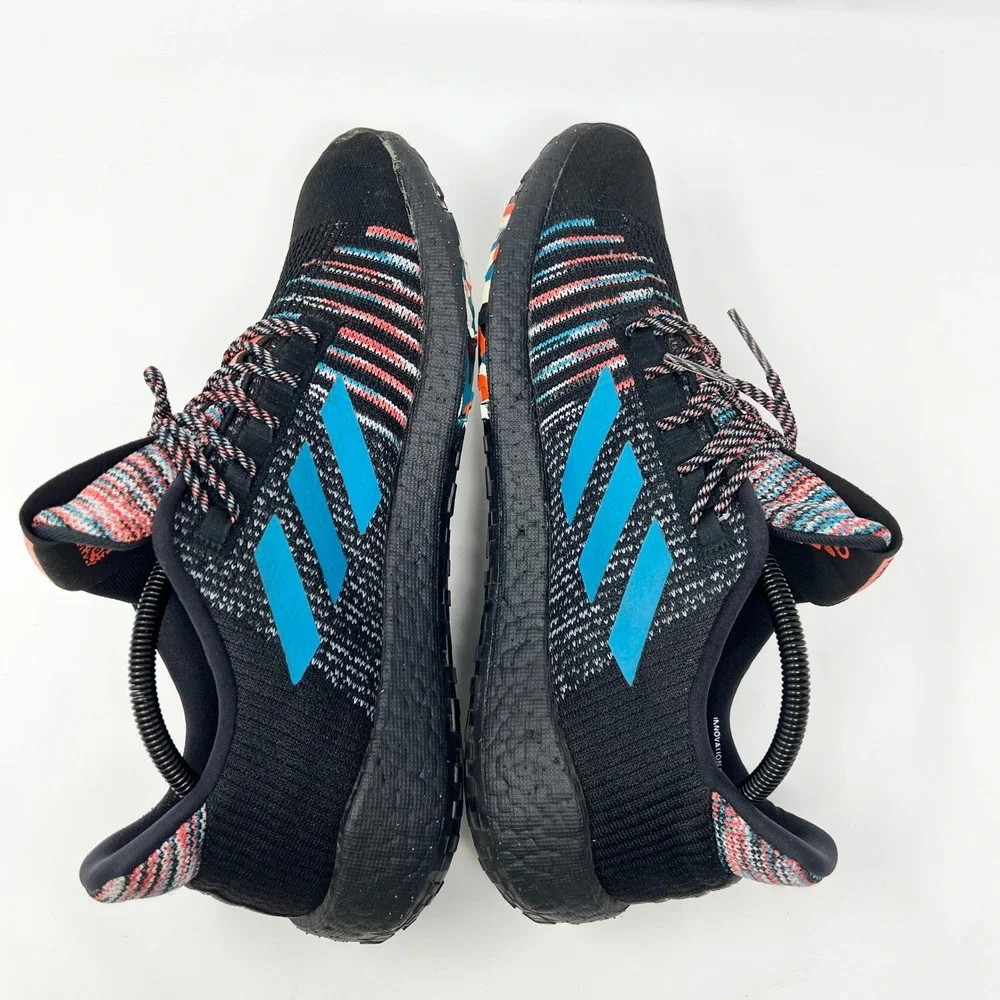 Missoni x adidas PulseBoost HD Core Black Size 11 US Men EUC Colorful EG2643